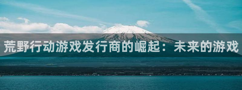 门徒娱乐是正规公司吗：荒野行动游戏发行商的崛起：未来的游戏