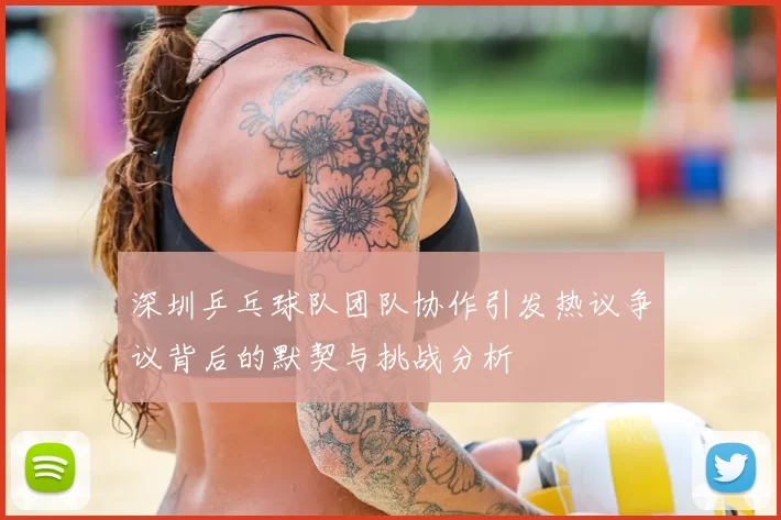 深圳乒乓球队团队协作引发热议争议背后的默契与挑战分析
