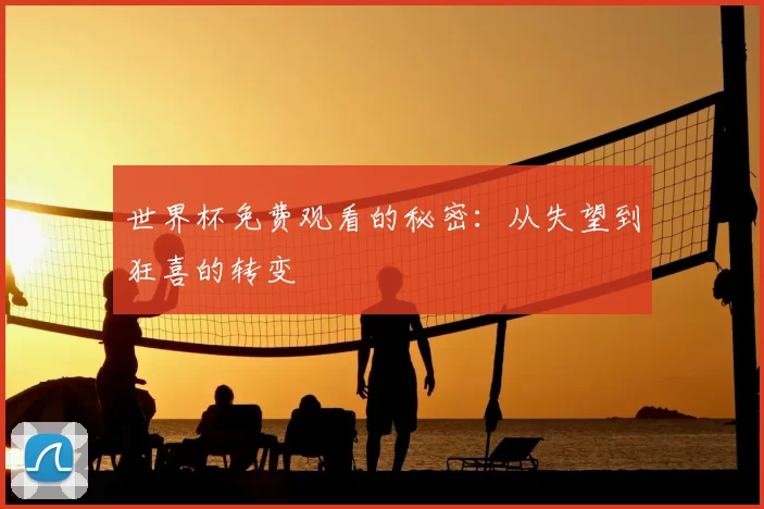 世界杯免费观看的秘密:从失望到狂喜的转变